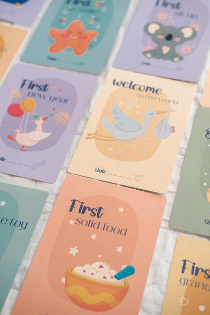 Baby Milestone Cards