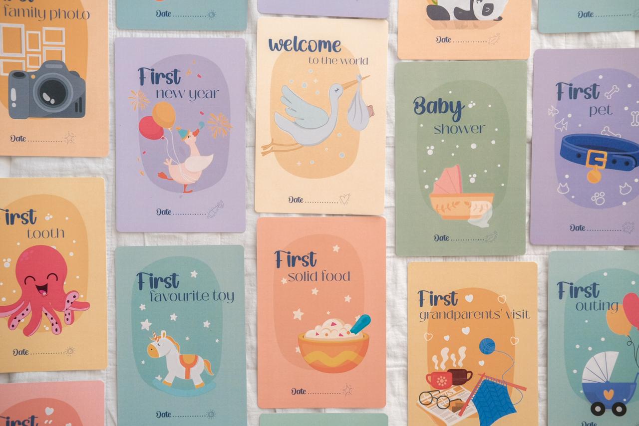 Baby Milestone Cards