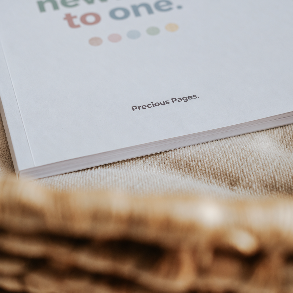 From Newborn to One - Baby Book