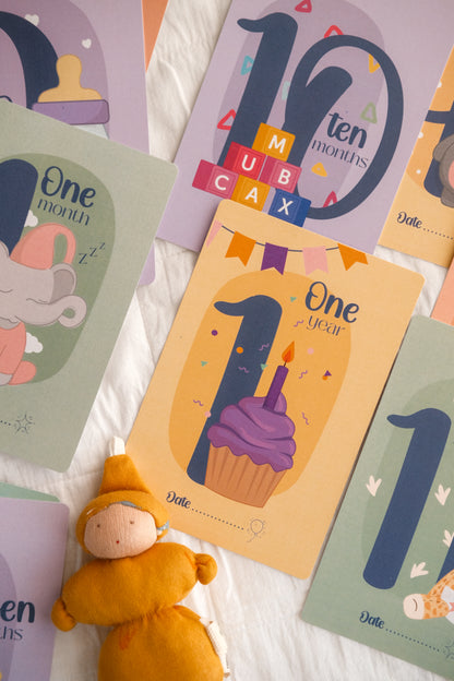 Baby Milestone Cards